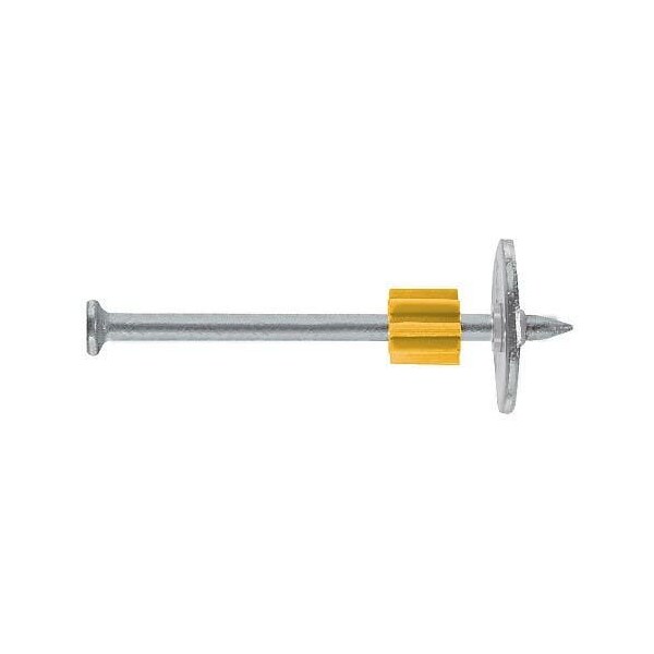 Powers Fasteners 1-1/2, .300 Head Mechanically Galvanized Pressure Lumber Pins w/1 Washer, .145 Shank Dia., 100PK POW 50110MG - main
